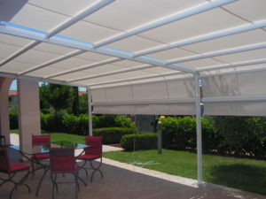copertura esterna per veranda in toscana RIF: SE61