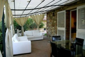 tende da esterni antimuffa e scorrevoli su bastone RIF: TS169