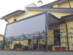 copertura di gazebo in alluminio a scorrere RIF: SE82