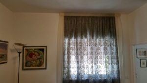 tende doppie con 2 tessuti insieme montate su un unico binario RIF: TC1