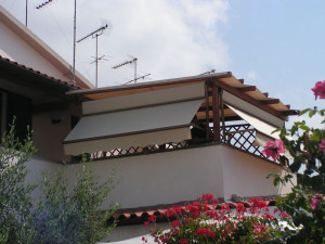 tende a guide laterali con braccetti RIF: TS182