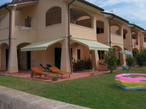 tende a bracci estensibili con telo a righe per giardino RIF: TS251