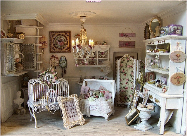 Una passione comune e delle nuove tende shabby chic