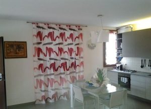 tenda arricciata con fantasia astratta RIF: TC372