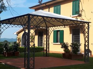 copertura su misura per gazebo in ferro RIF: SE121