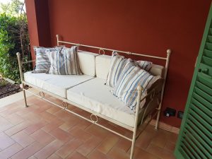 rivestimento cuscini per divano in tessuto acrilico da esterni mano morbida RIF: CA66