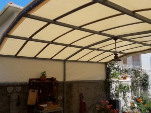 chiusura per struttura da esterni in ferro