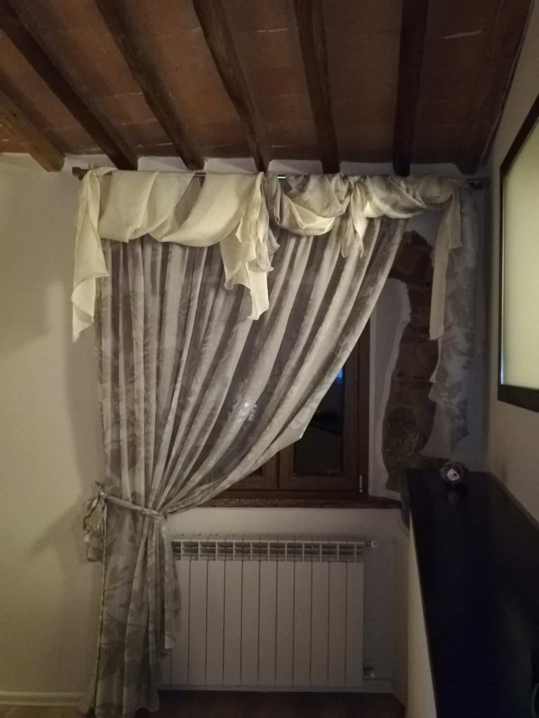 Tenda Drappeggiata In Organza Trasparente, Tessuto Da Sposa, 150 Cm, Organza Al Metro - Italia - Foto 13