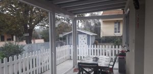 5 tende antipioggia e antivento pioggia per chiusura veranda